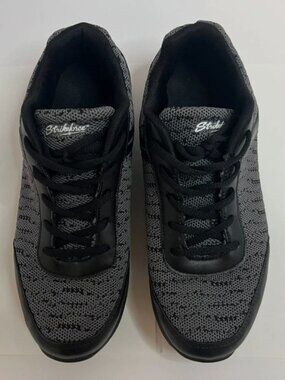 KR Strikeforce Flyer Mens Bowling Shoes Mesh Black Steel Size 8